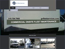 Tablet Screenshot of gvfleetservices.com